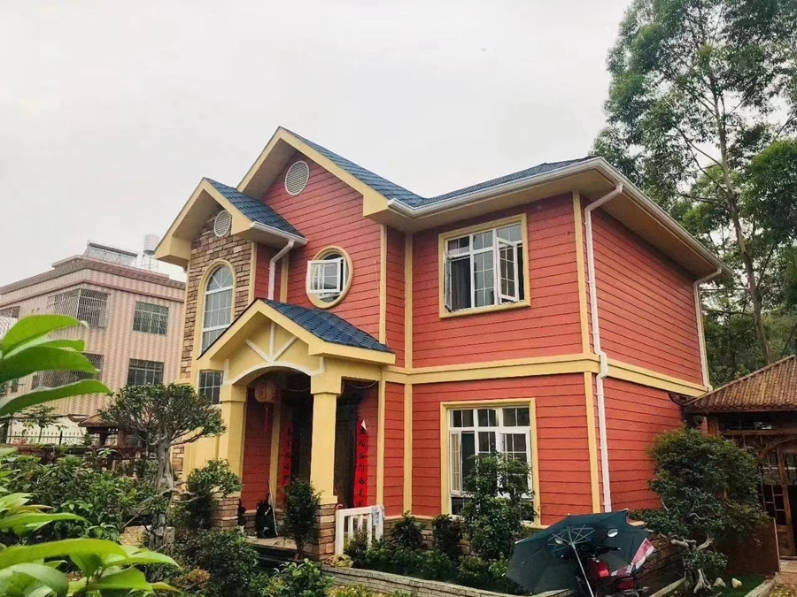 河南信陽(yáng)輕鋼別墅案例