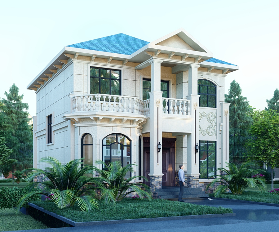 睿婕輕鋼別墅（歐式風HL-04）