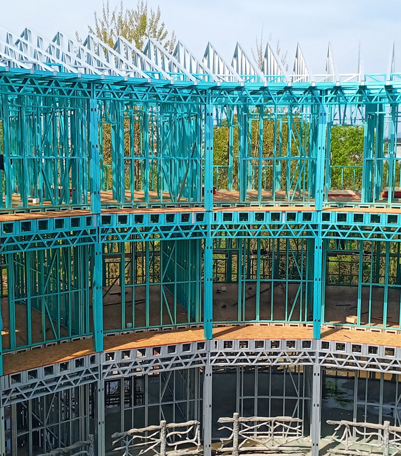 鋼結(jié)構(gòu)別墅房屋未來(lái)的發(fā)展前景