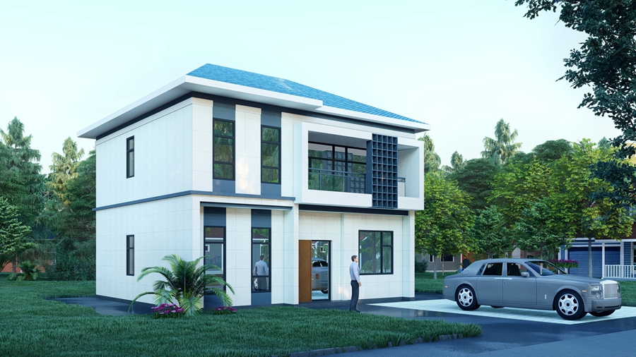 輕鋼別墅與混凝土結構相比，哪個更耐久？