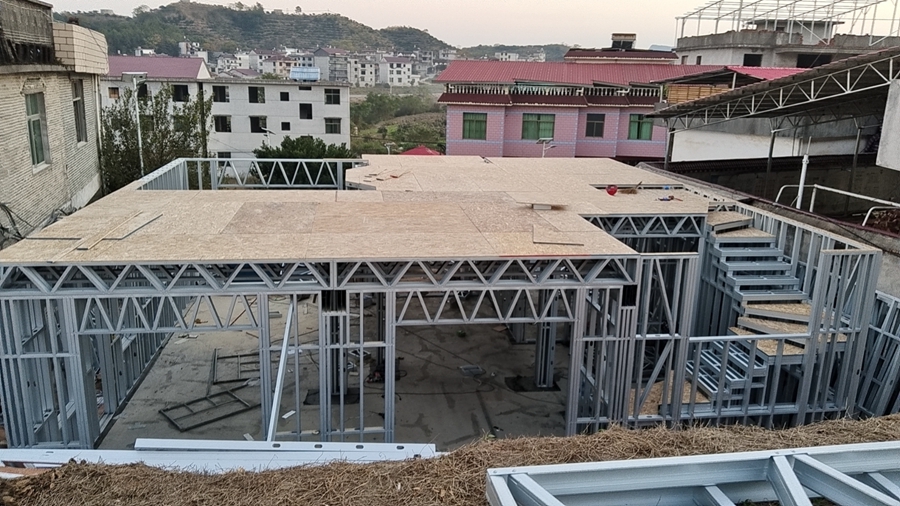 睿婕輕鋼別墅攜手江西撫州業(yè)主 自建房項(xiàng)目，共鑄美好家園