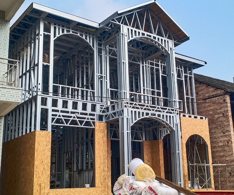 輕鋼別墅內(nèi)部灌漿是否會腐蝕？