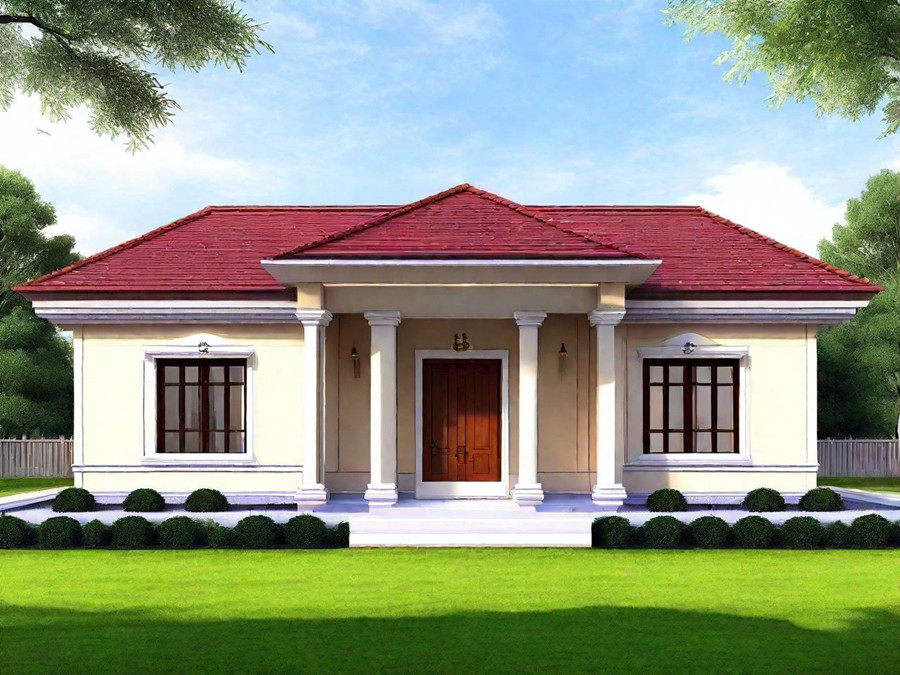 一層中式風格輕鋼別墅戶型（圖三）