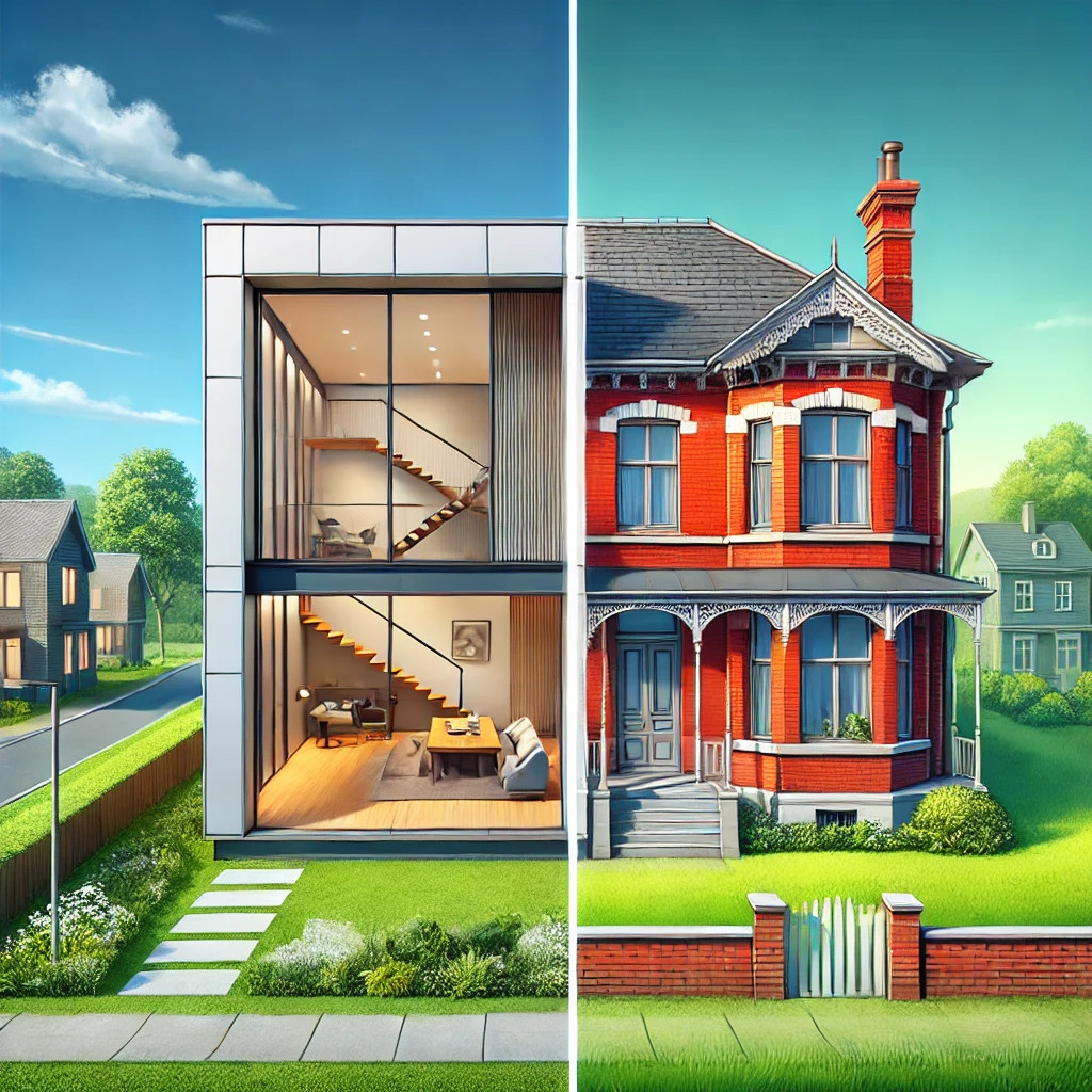 輕鋼別墅與普通房屋的對(duì)比