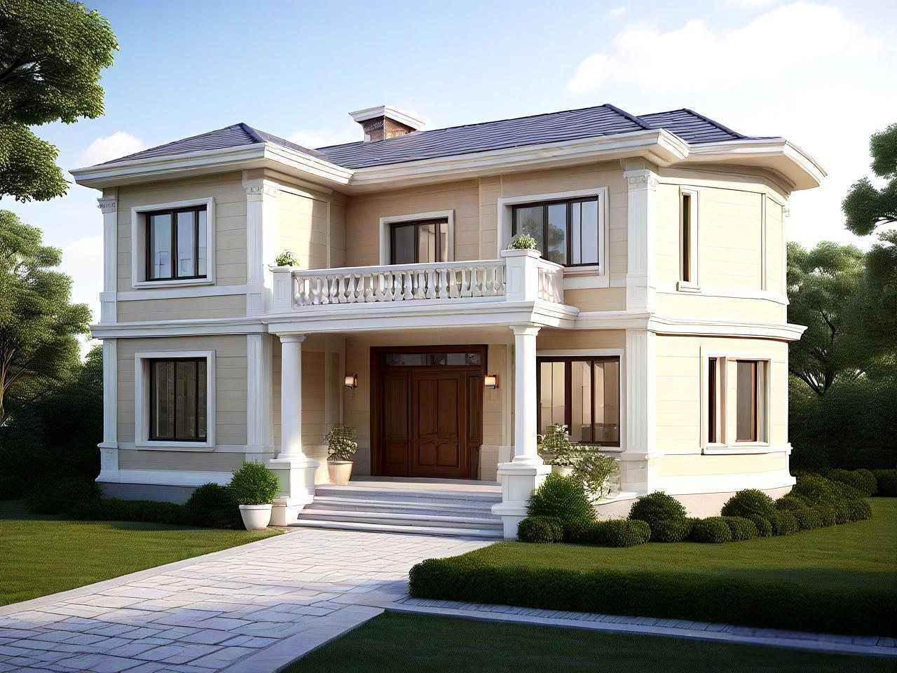 二層240平方輕鋼別墅戶型圖 二層240平方輕鋼別墅戶型圖