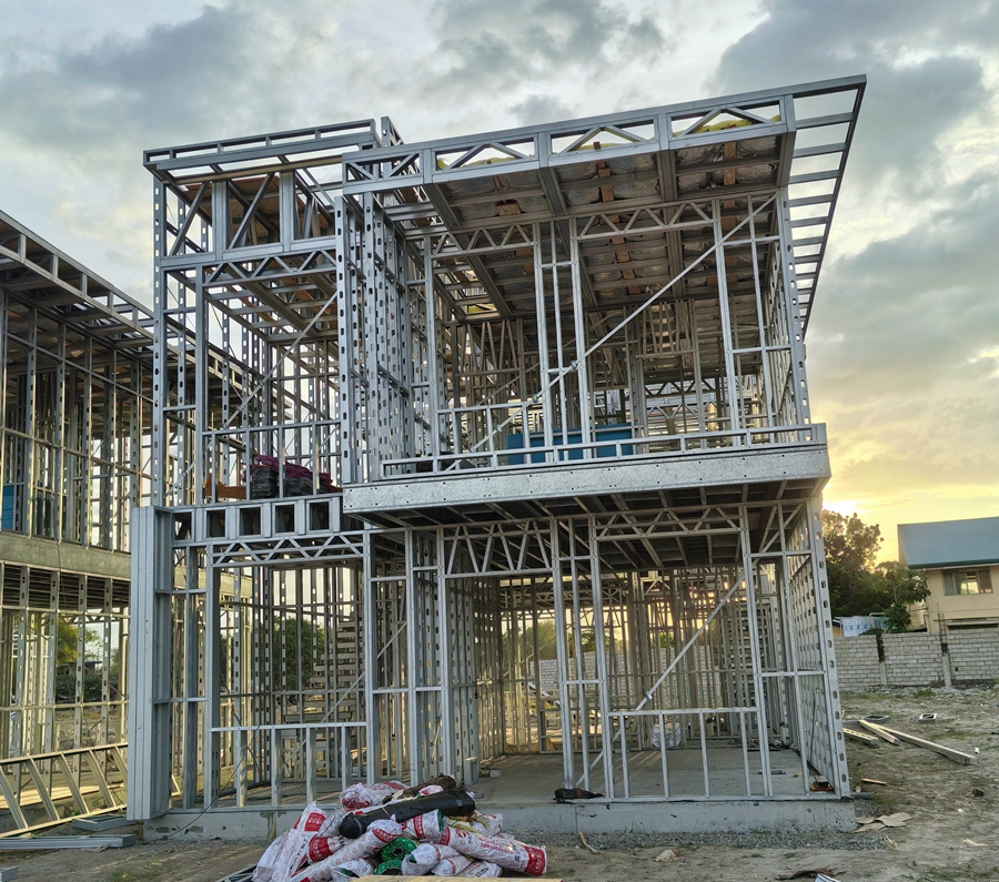 中國一帶一路輕鋼建筑出口介紹